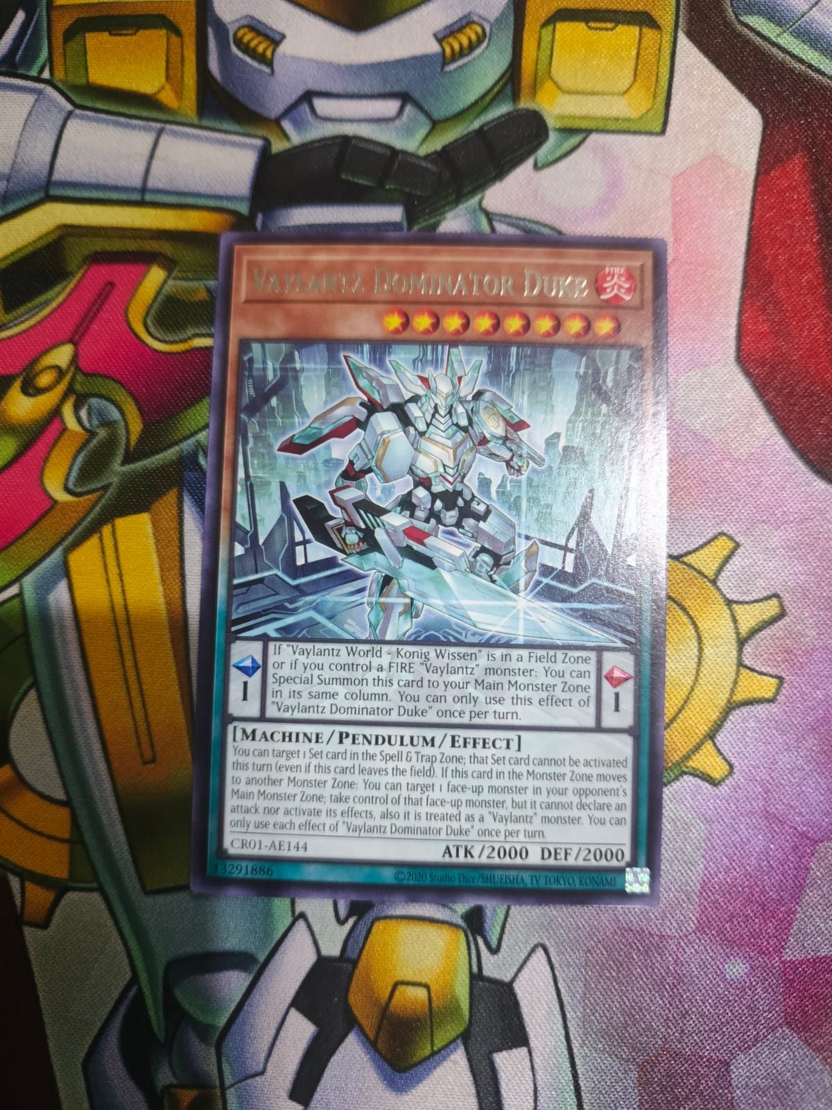 CR01-AE144 Vaylantz Dominator Duke Rare
