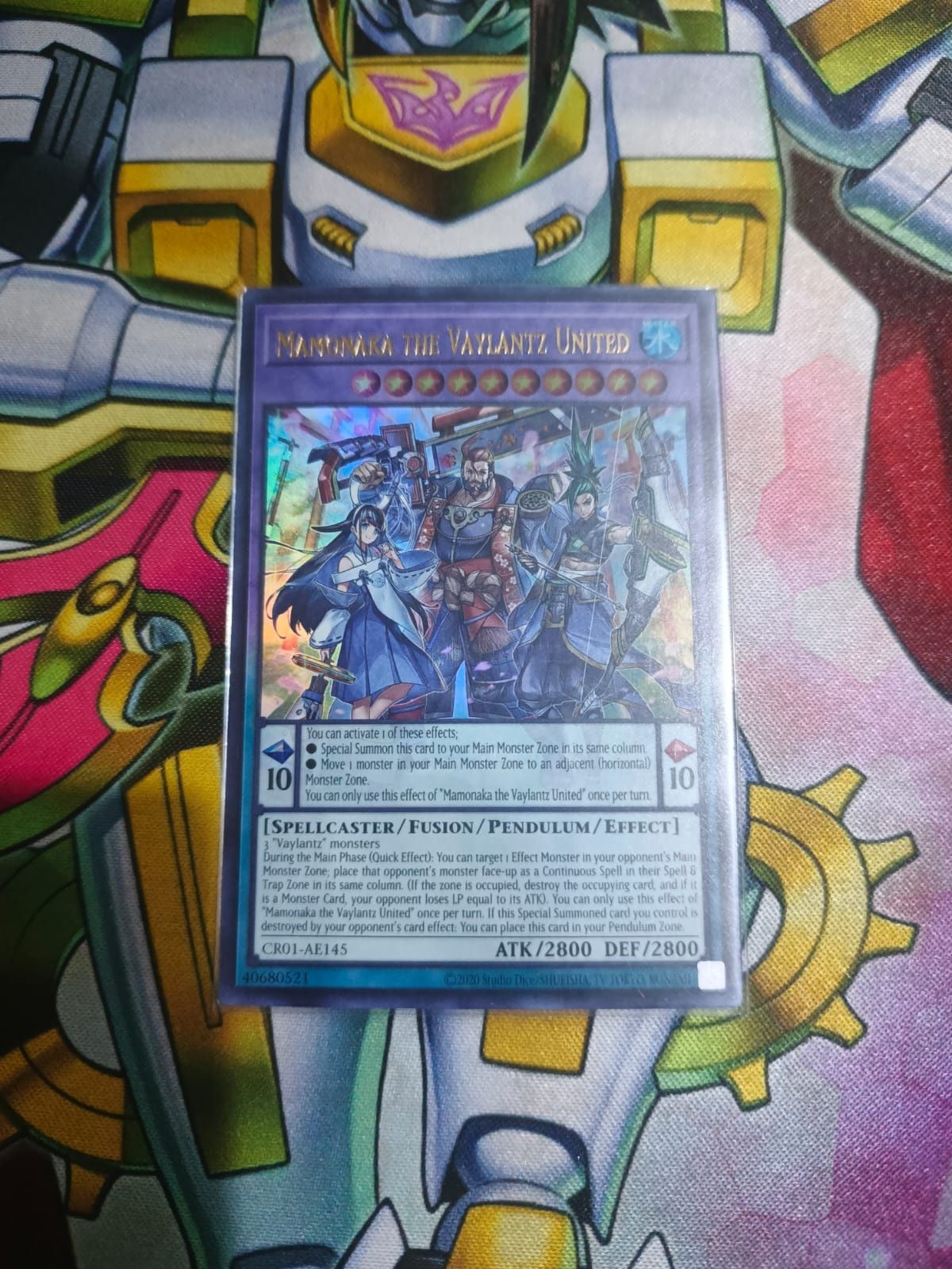 CR01-AE145 Mamonaka the Vaylantz United Ultra Rare