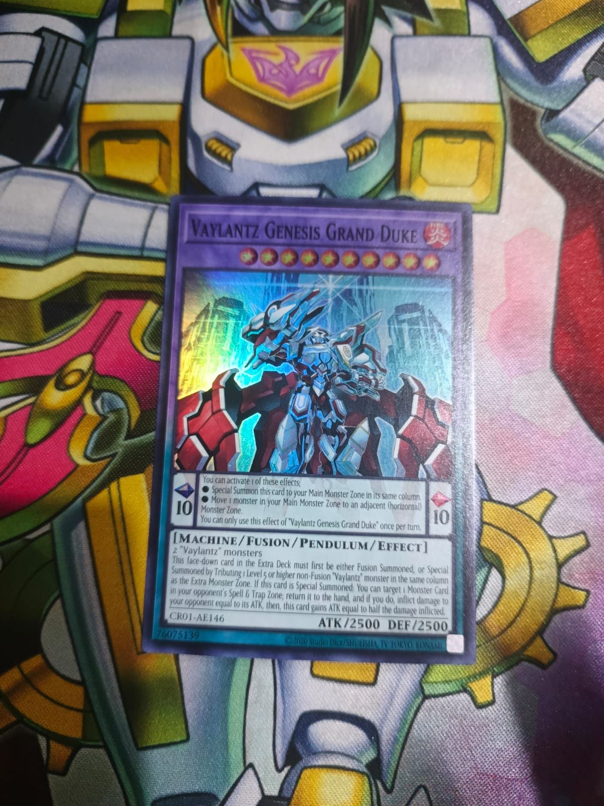 CR01-AE146 Vaylantz Genesis Grand Duke Super Rare