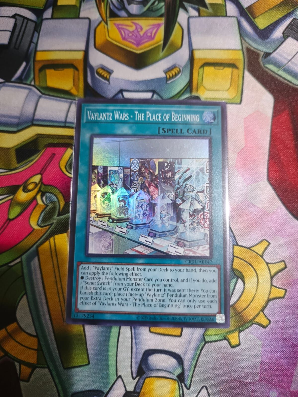 CR01-AE147 Vaylantz Wars - The Place of Beginning Super Rare