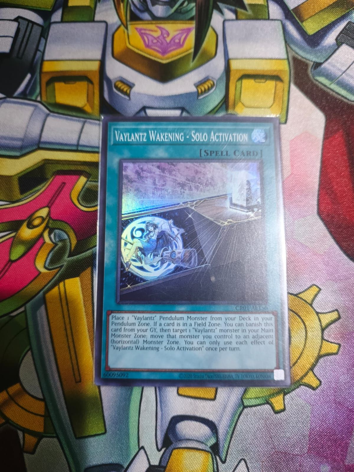 CR01-AE150 Vaylantz Wakening - Solo Activation Super Rare