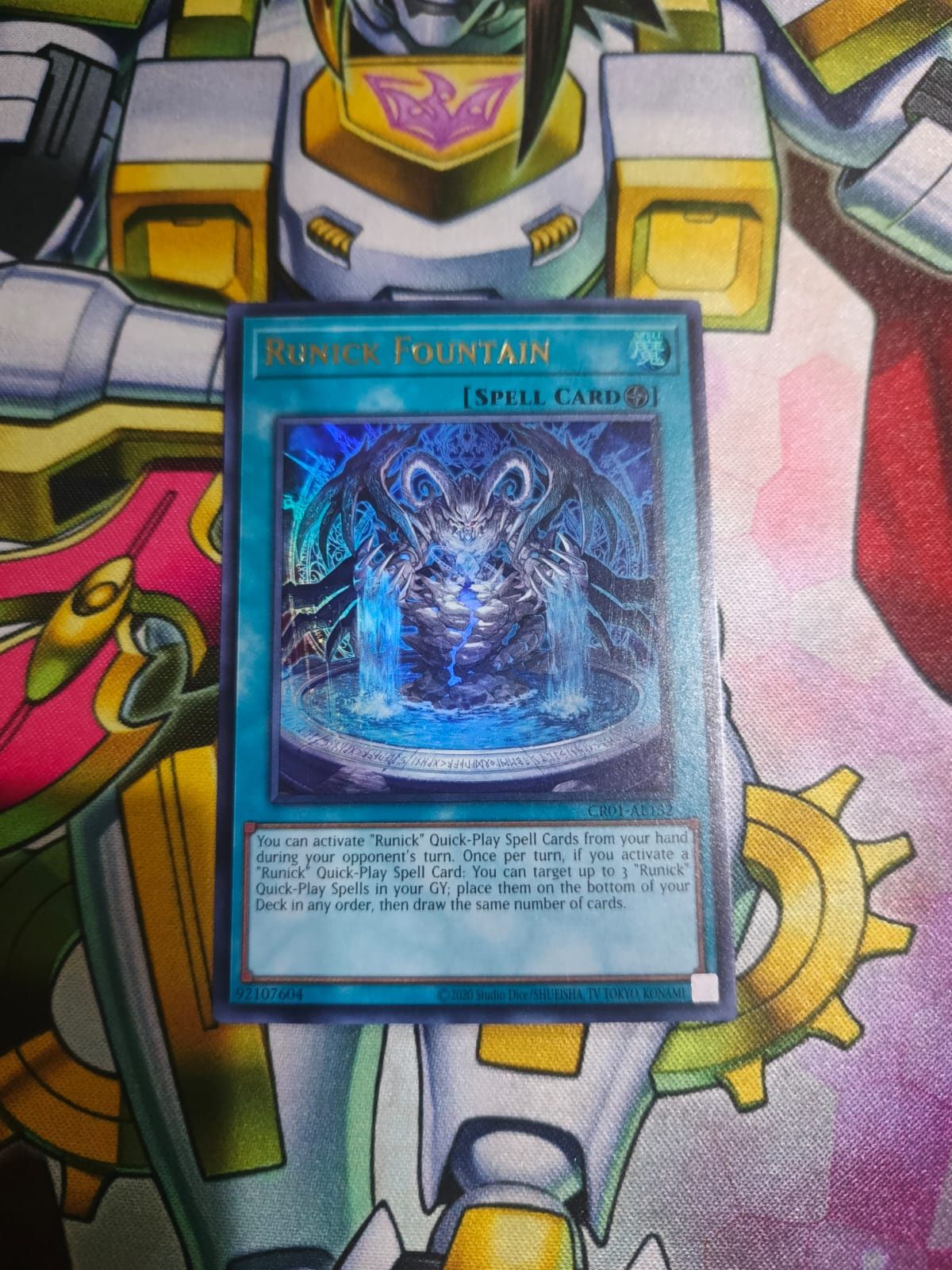 CR01-AE152 Runick Fountain Ultra Rare