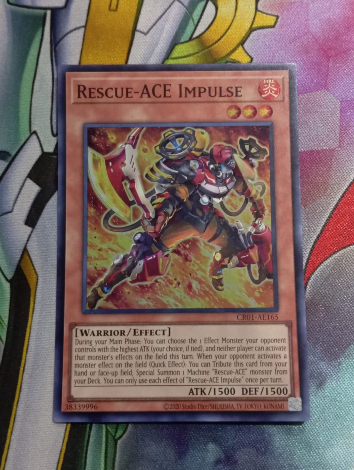 CR01-AE165 Rescue-ACE Impulse Super Rare