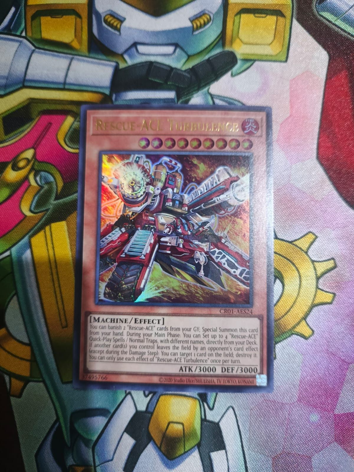 CR01-AE171 Rescue-ACE Turbulence Ultra Rare