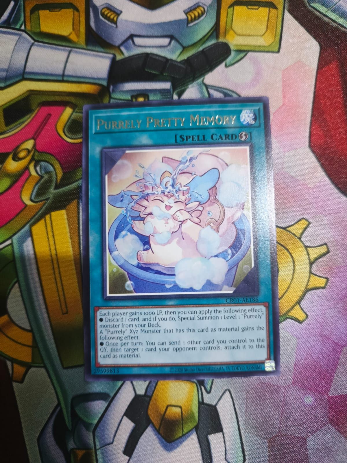 CR01-AE186 Purrely Pretty Memory Rare