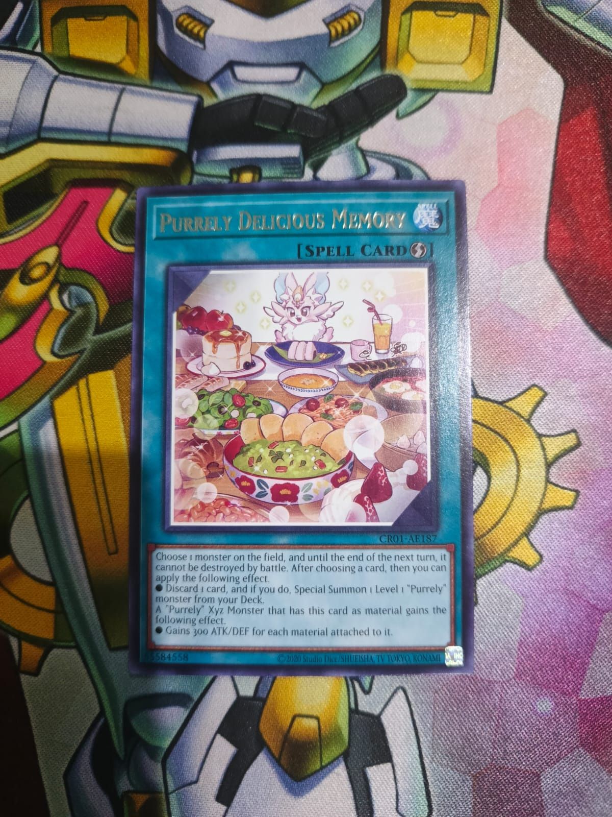 CR01-AE187 Purrely Delicious Memory Rare