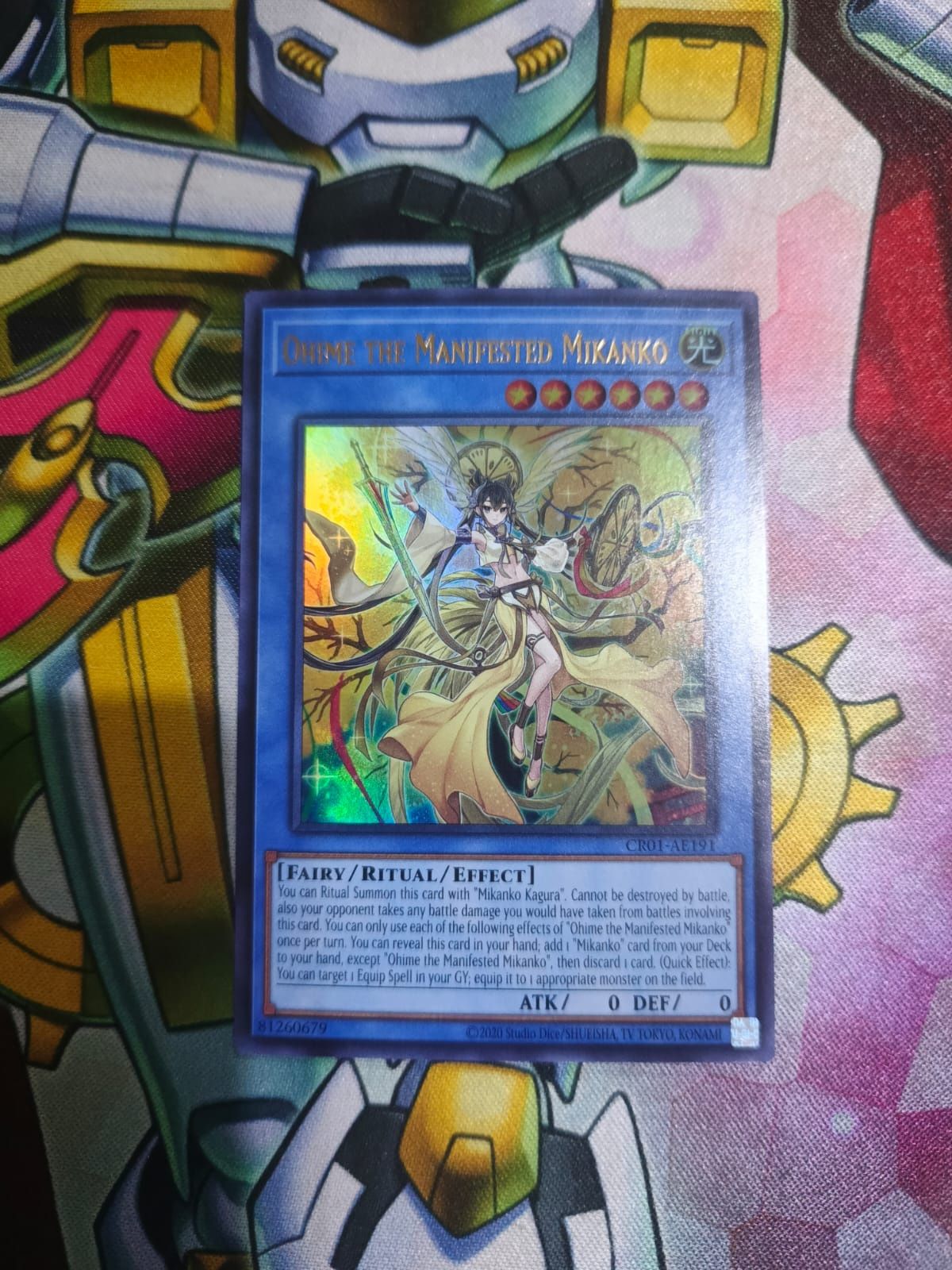 CR01-AE191 Ohime the Manifested Mikanko Ultra Rare