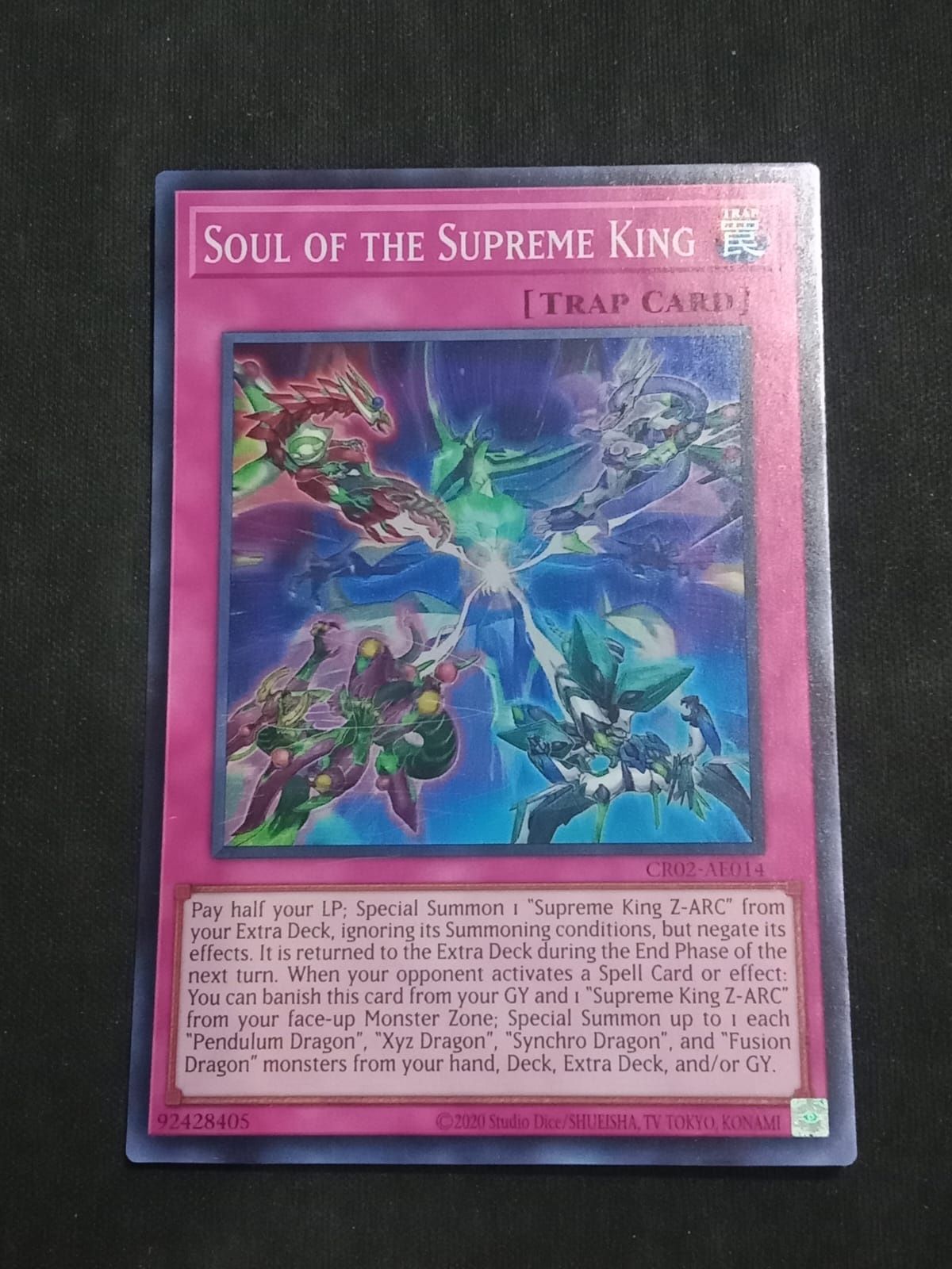 CR02-AE014 Soul of the Supreme King Super Rare