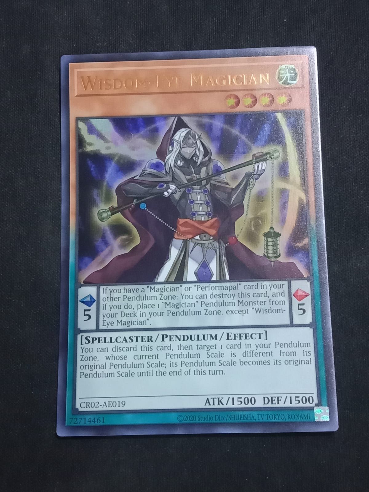 CR02-AE019 Wisdom-Eye Magician Ultra Rare