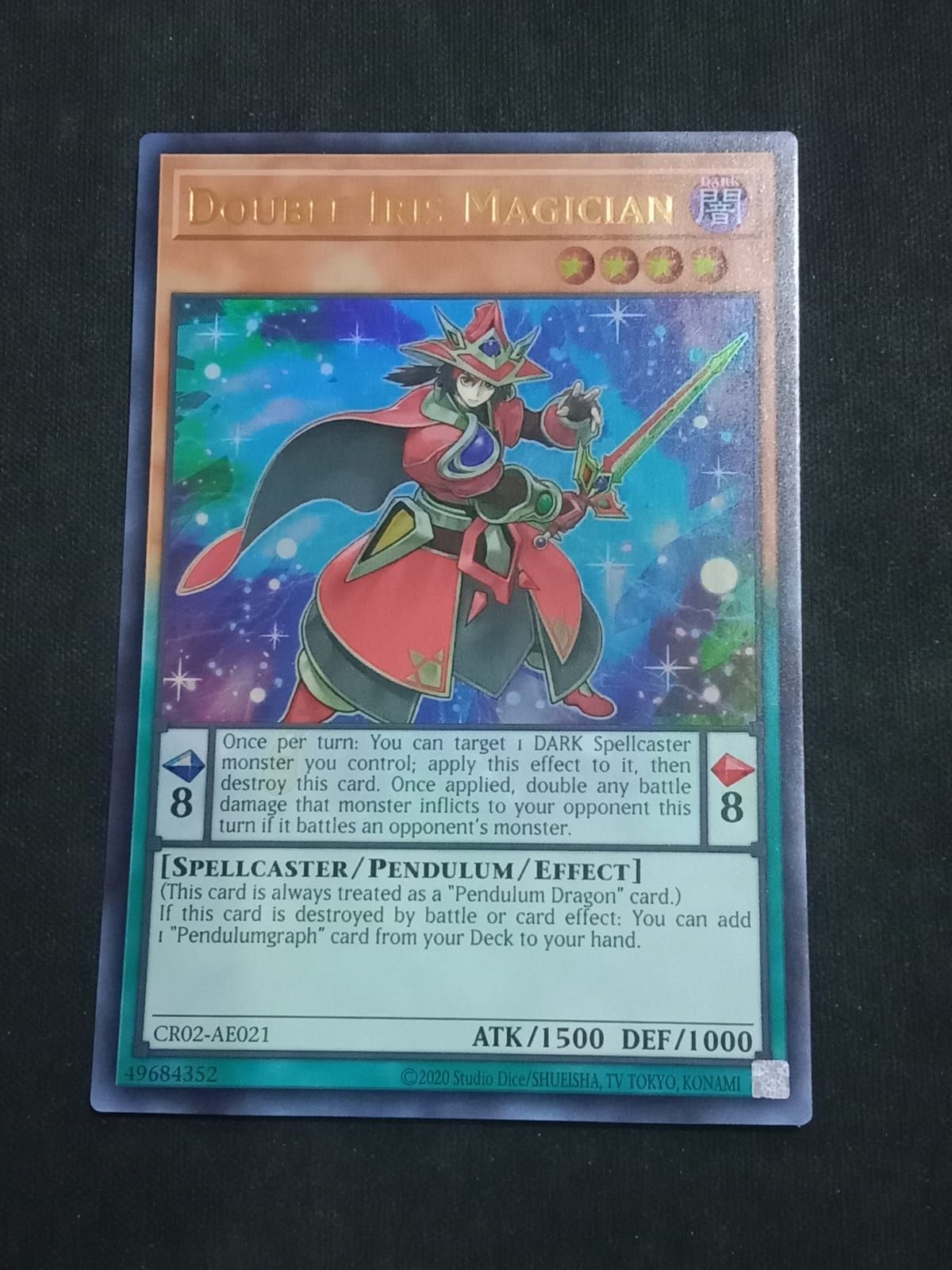 CR02-AE021 Double Iris Magician Ultra Rare