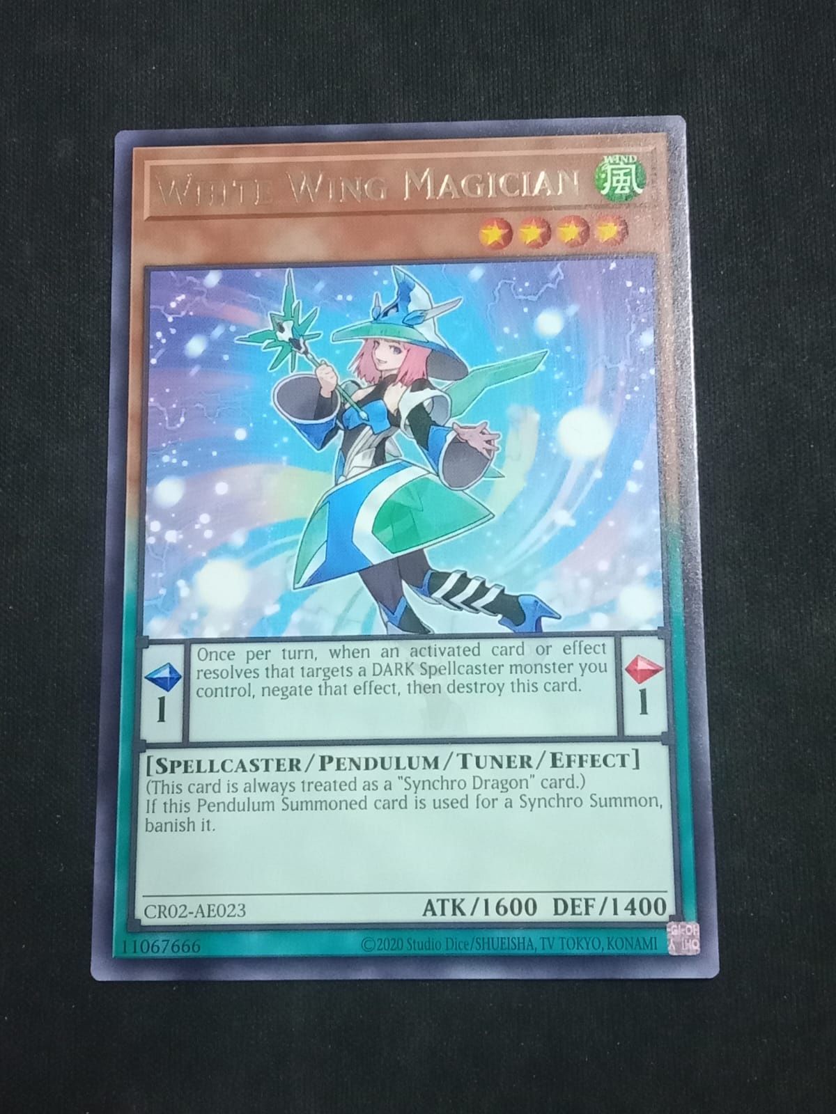 CR02-AE023 White Wing Magician Rare