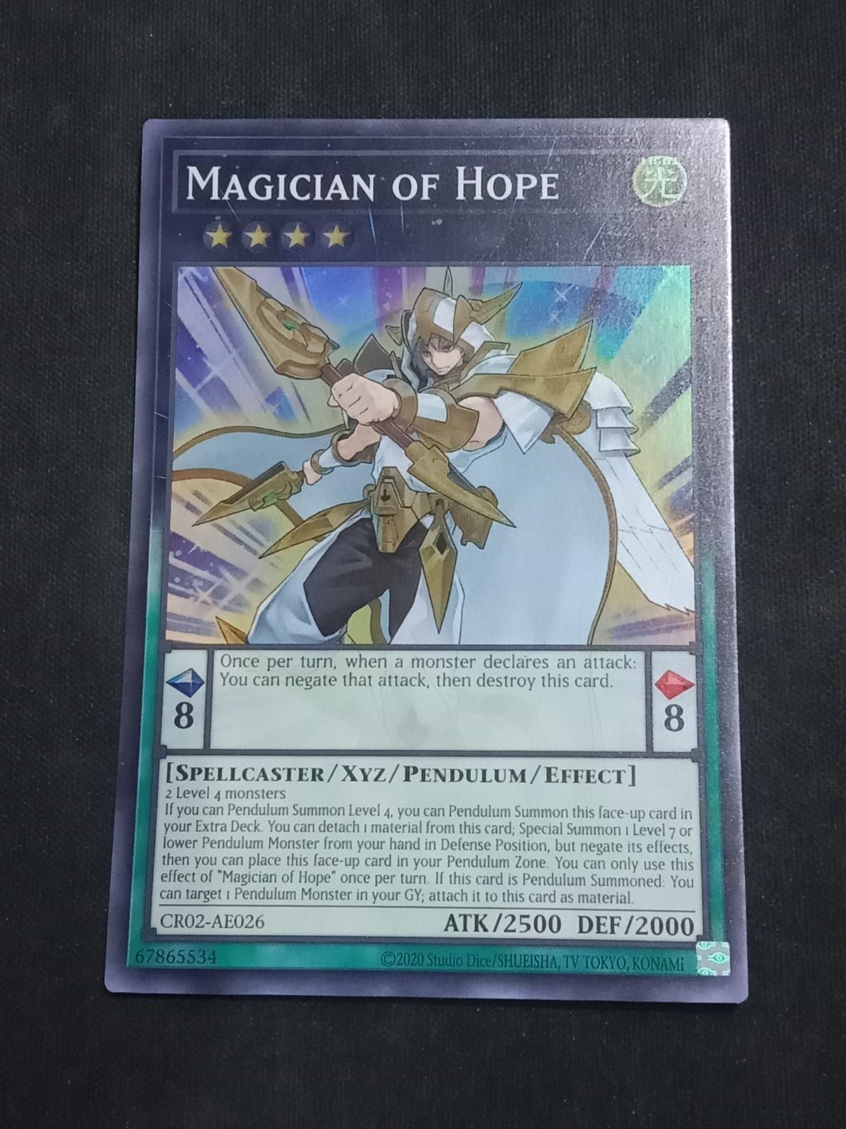 CR02-AE026 Magician of Hope Super Rare