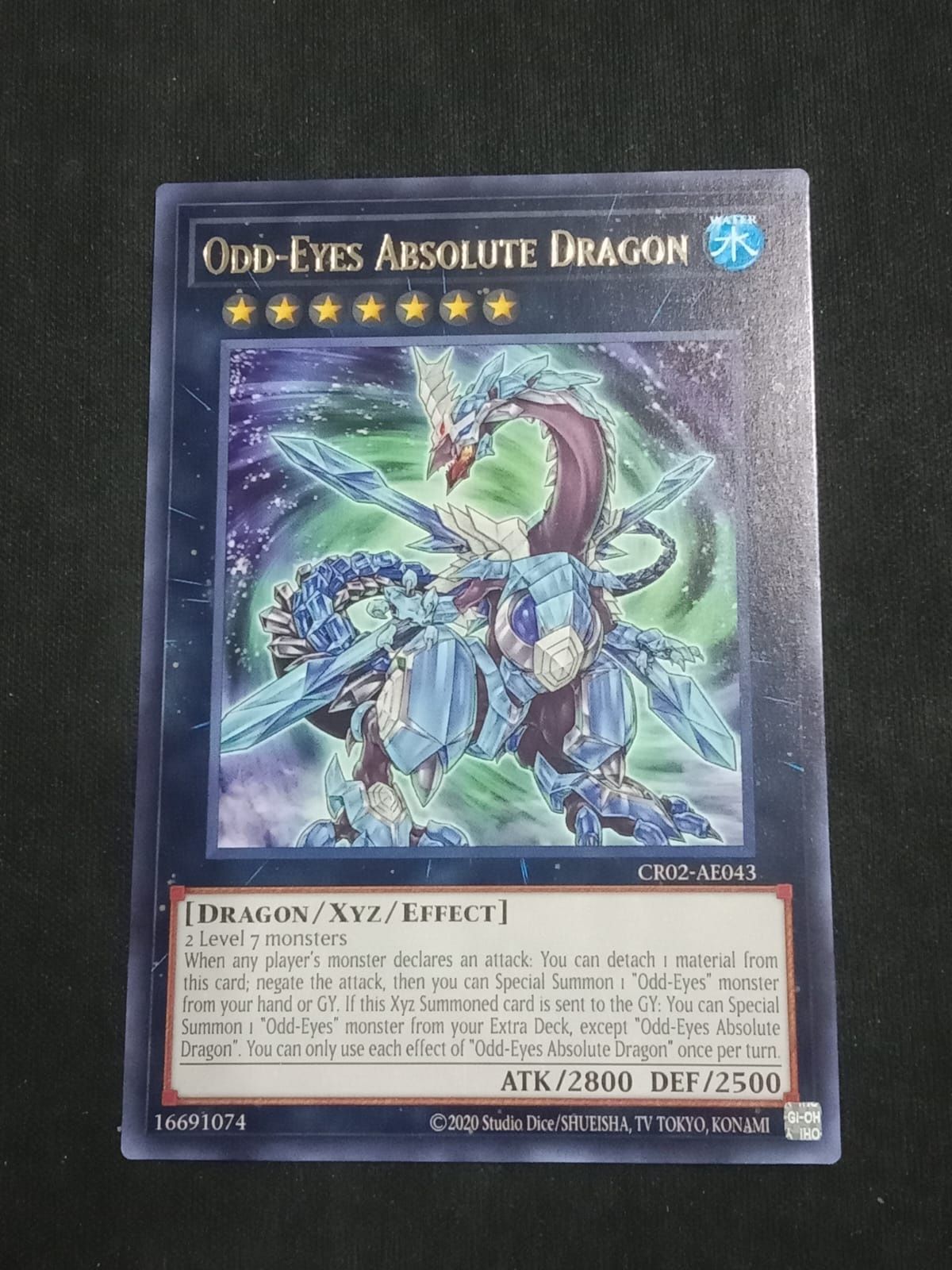 CR02-AE043 Odd-Eyes Absolute Dragon Rare