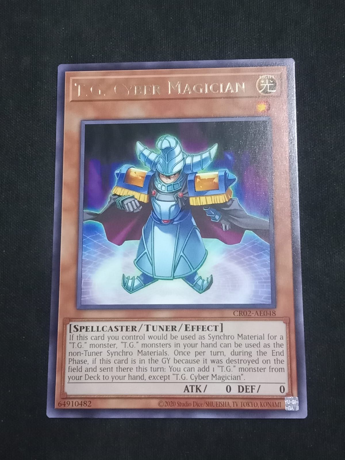 CR02-AE048 T.G. Cyber Magician Rare