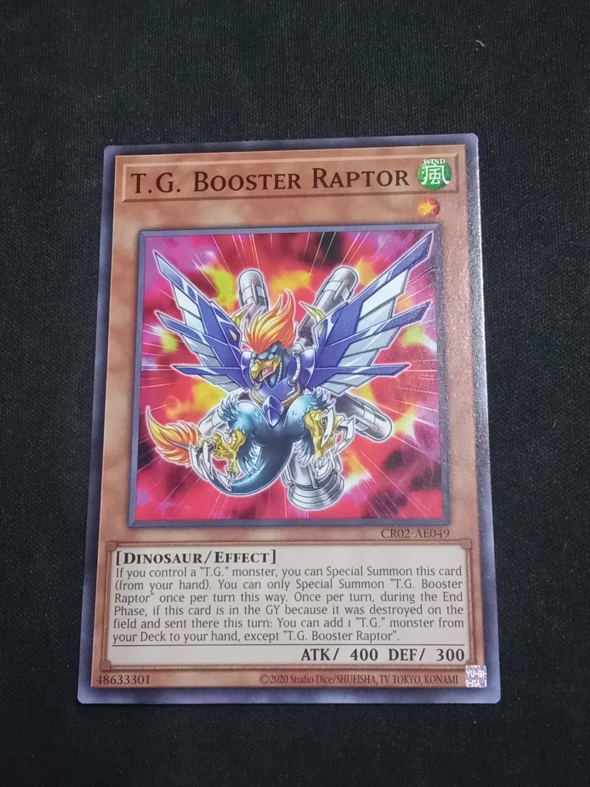 CR02-AE049 T.G. Booster Raptor Common