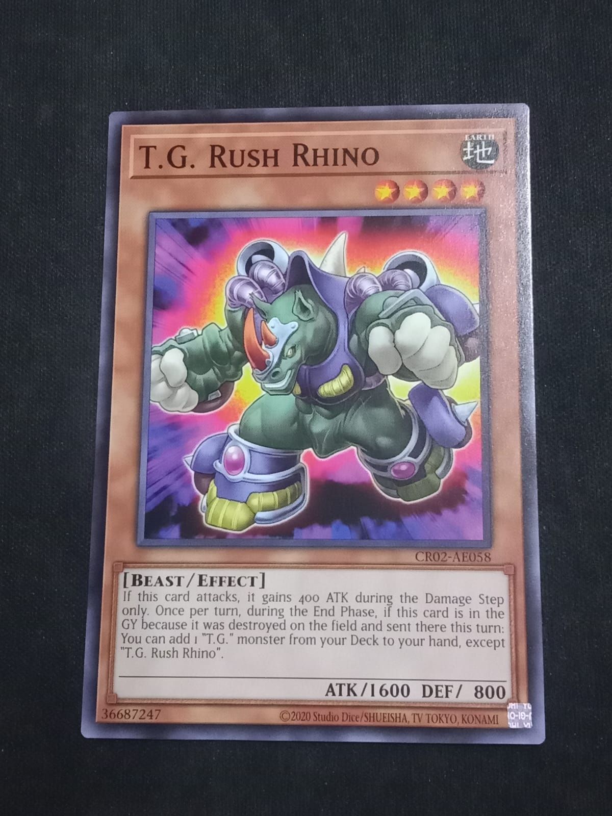 CR02-AE058 T.G. Rush Rhino Common