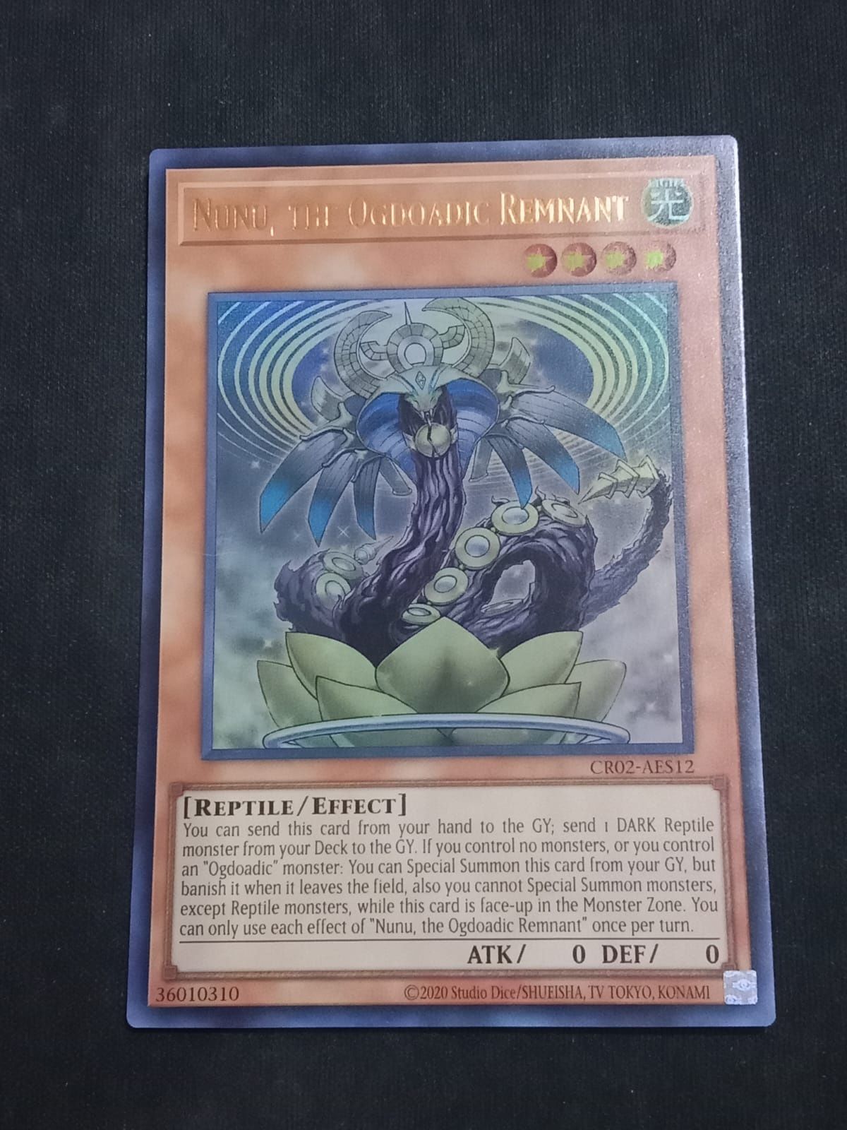 CR02-AE098 Nunu, the Ogdoadic Remnant Ultra Rare