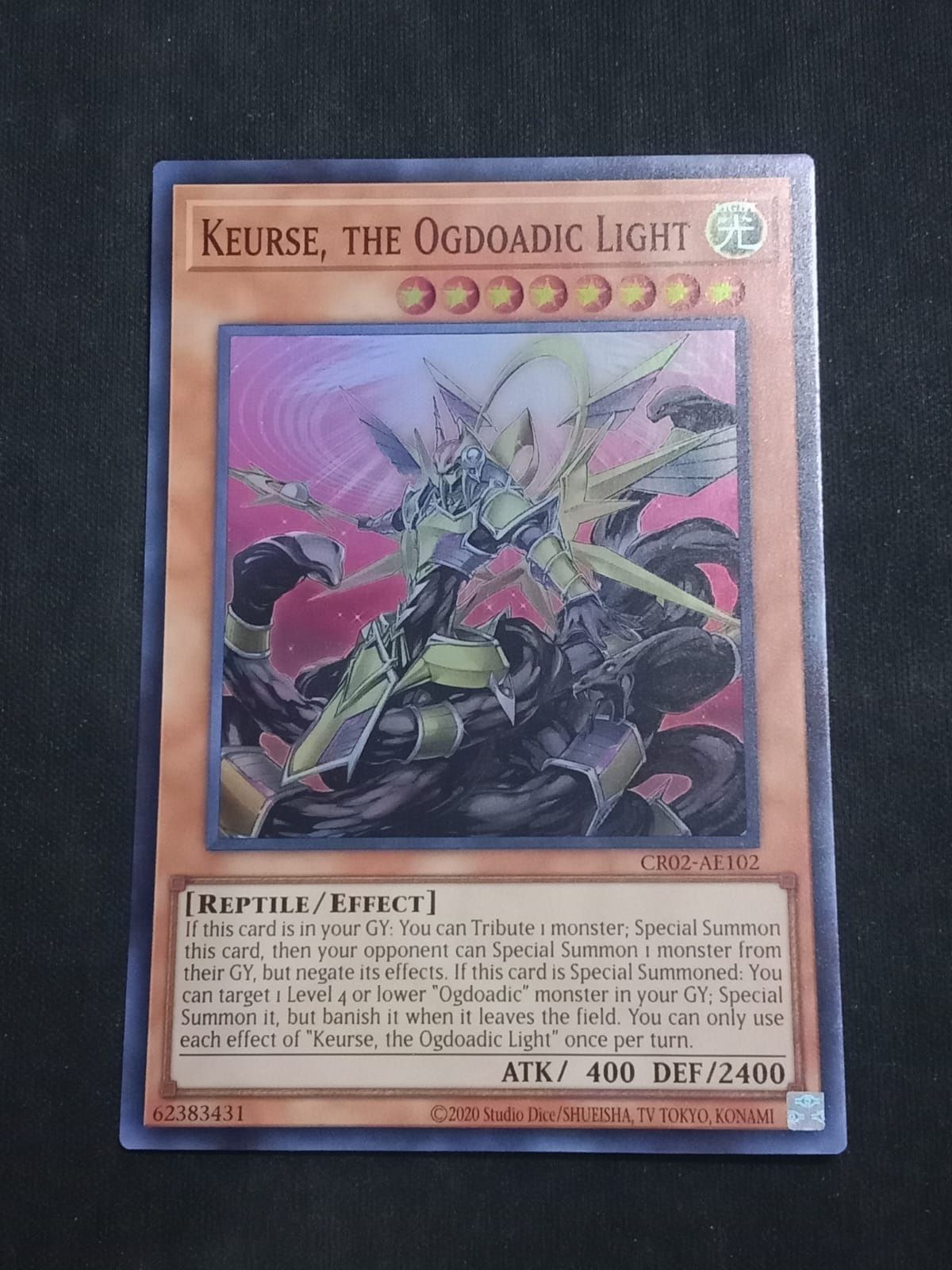 CR02-AE102 Keurse, the Ogdoadic Light Super Rare