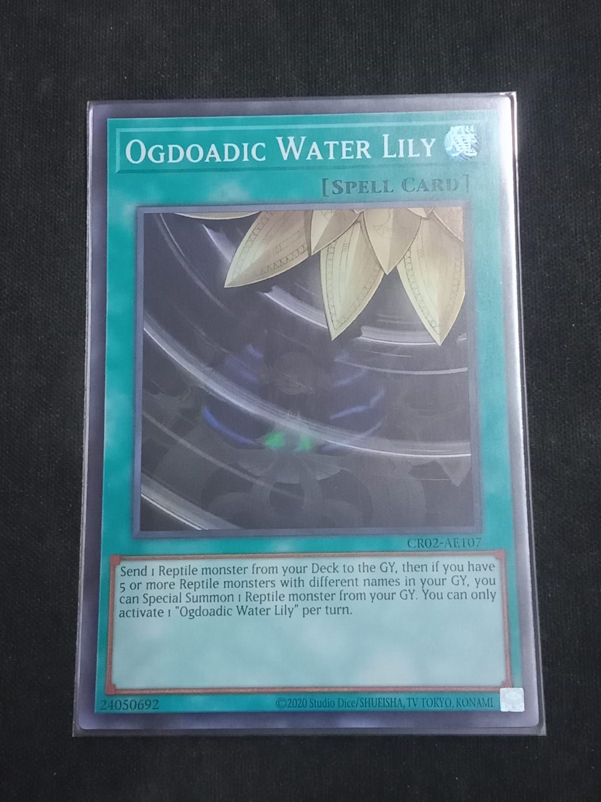 CR02-AE107 Ogdoadic Water Lily Super Rare