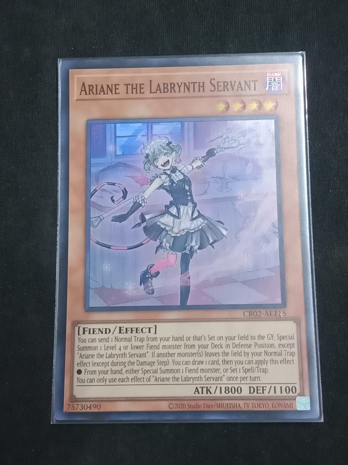 CR02-AE115 Ariane the Labrynth Servant Super Rare
