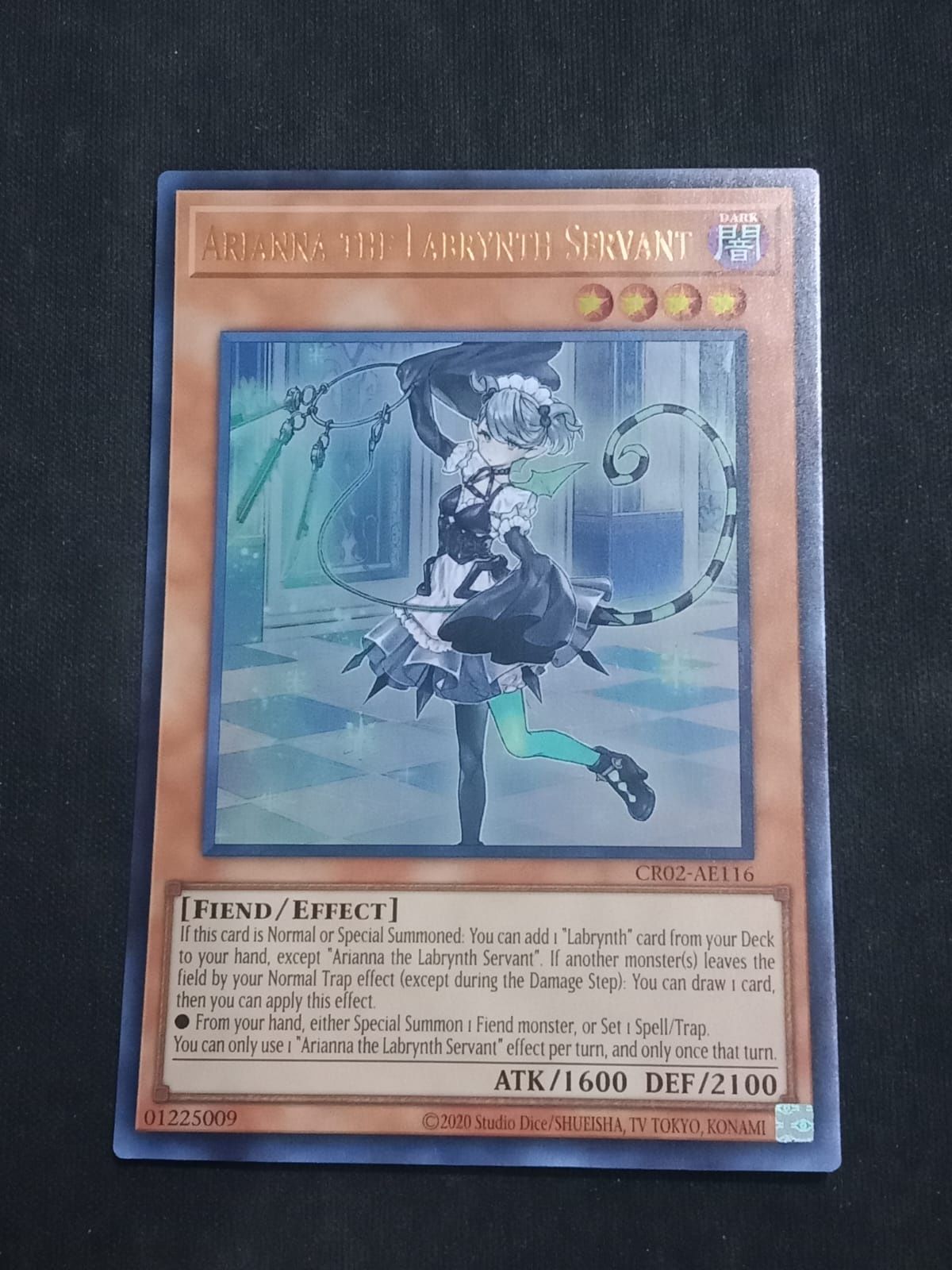 CR02-AE116 Arianna the Labrynth Servant Ultra Rare