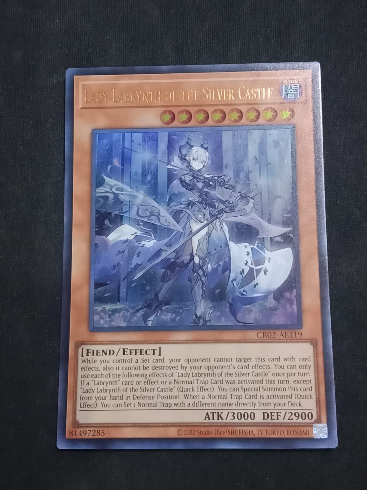 CR02-AE119 Lady Labrynth of the Silver Castle Ultra Rare