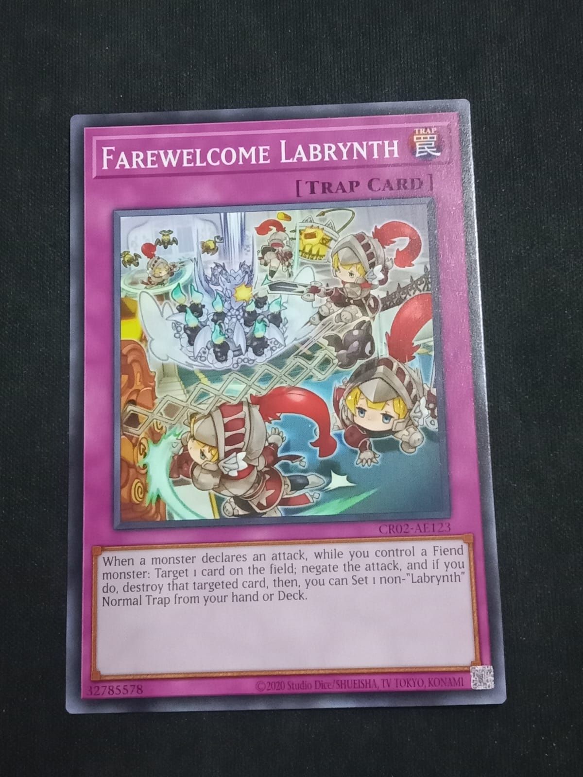 CR02-AE123 Farewelcome Labrynth Common
