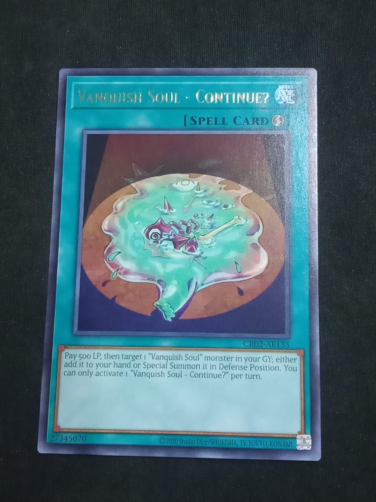 CR02-AE135 Vanquish Soul - Continue? Rare