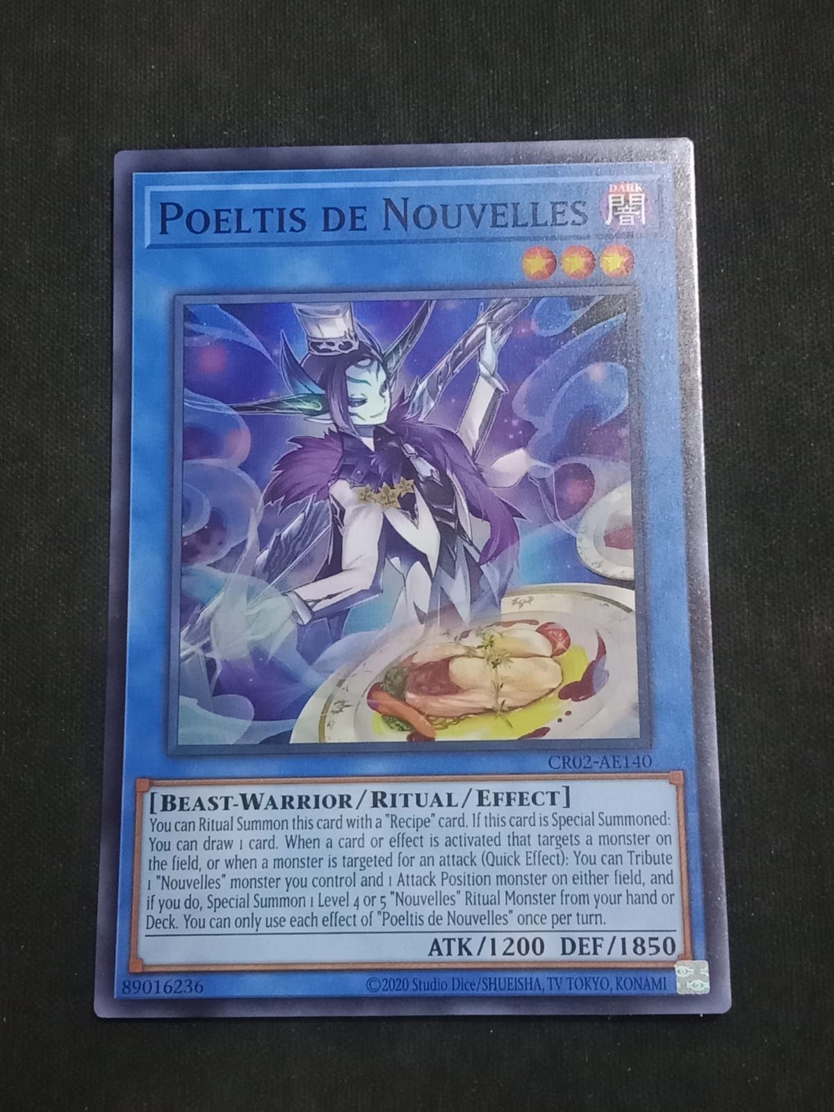 CR02-AE140 Poeltis de Nouvelles Super Rare
