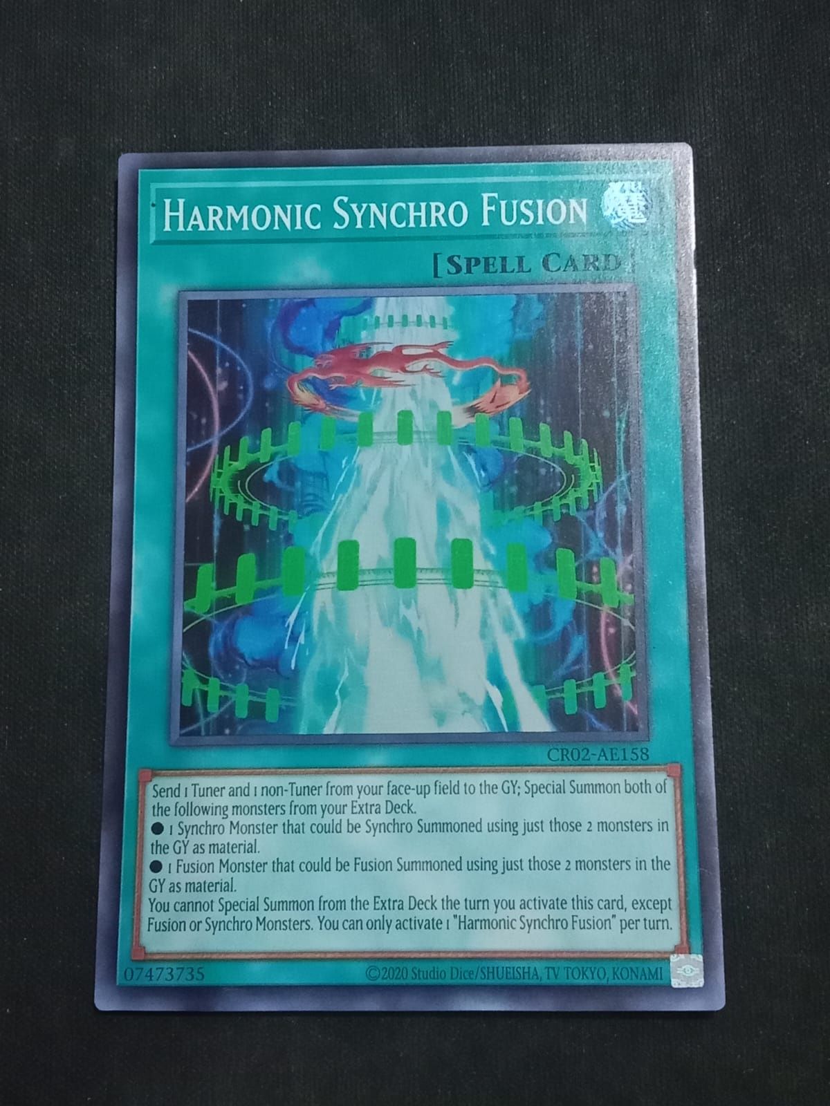 CR02-AE158 Harmonic Synchro Fusion Super Rare