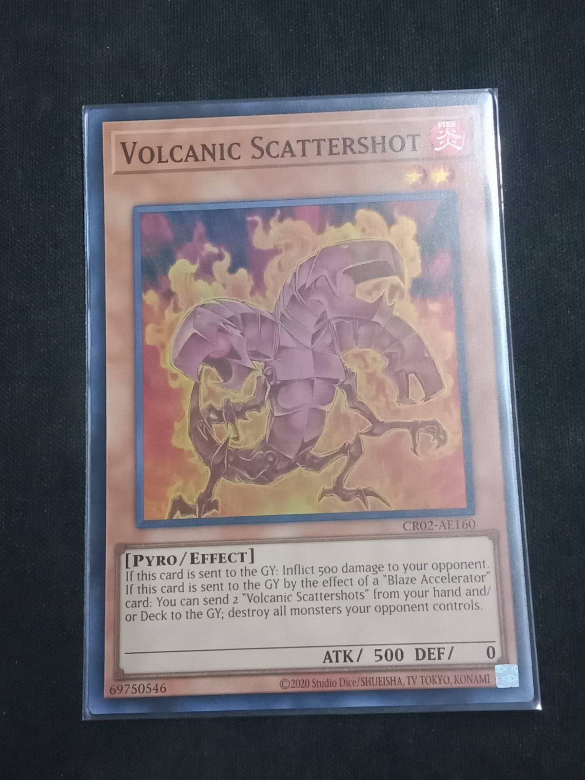 CR02-AE160 Volcanic Scattershot Super Rare