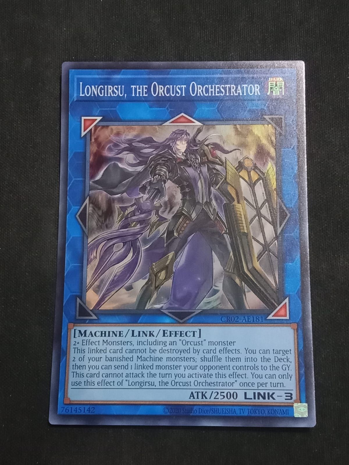 CR02-AE181 Longirsu, the Orcust Orchestrator Super Rare