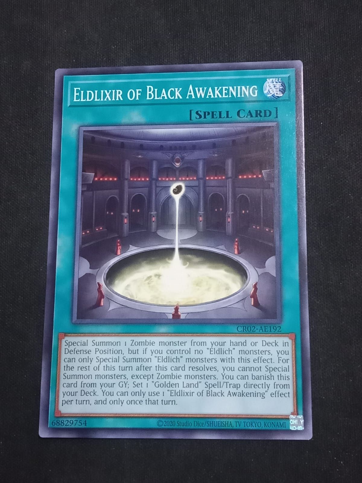 CR02-AE192 Eldlixir of Black Awakening Common