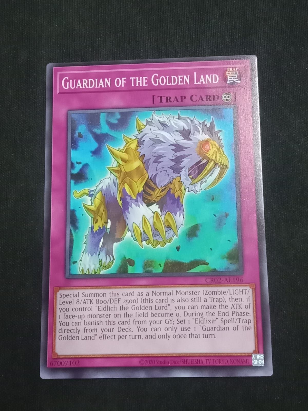 CR02-AE196 Guardian of the Golden Land Common