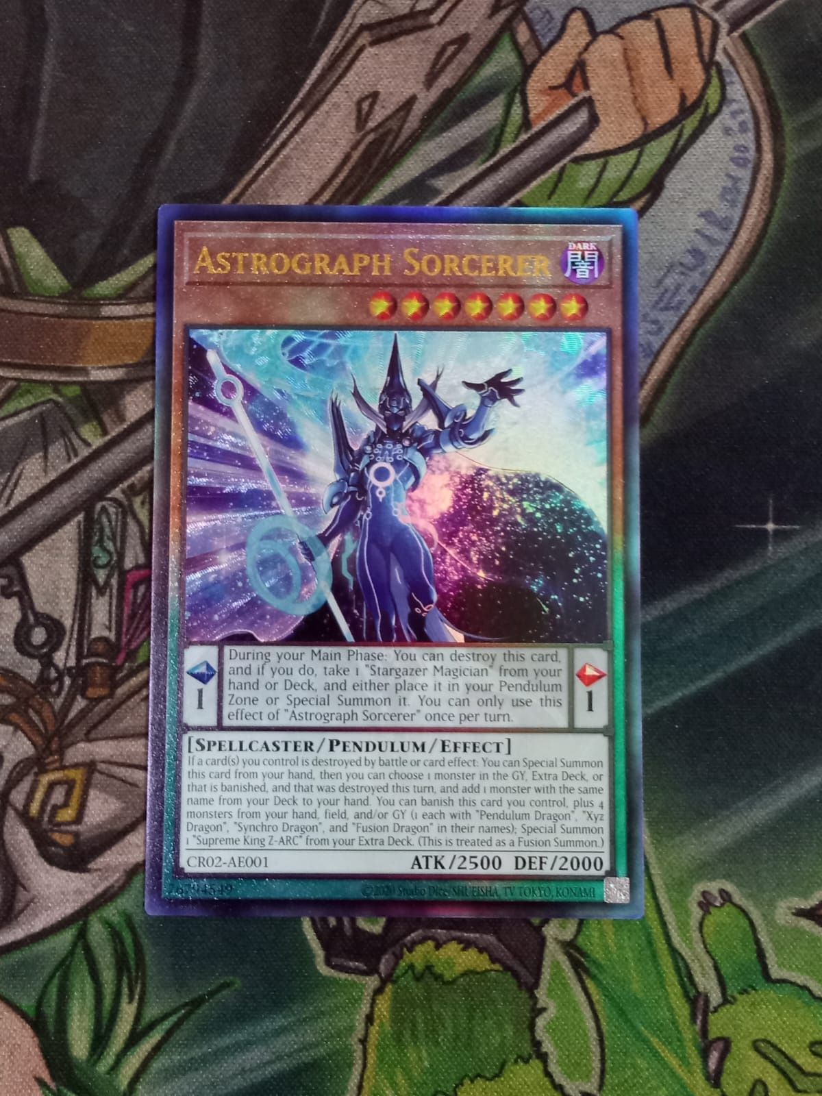 CR02-AE001 Astrograph Sorcerer Ultimate Rare