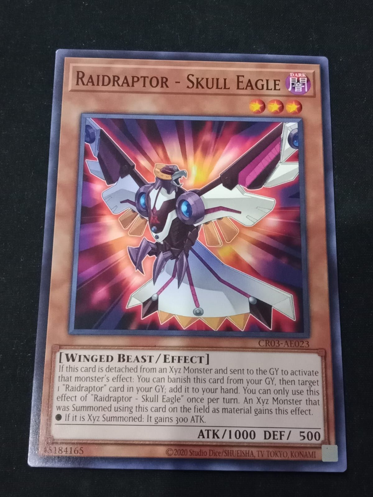 CR03-AE023 Raidraptor - Skull Eagle Common