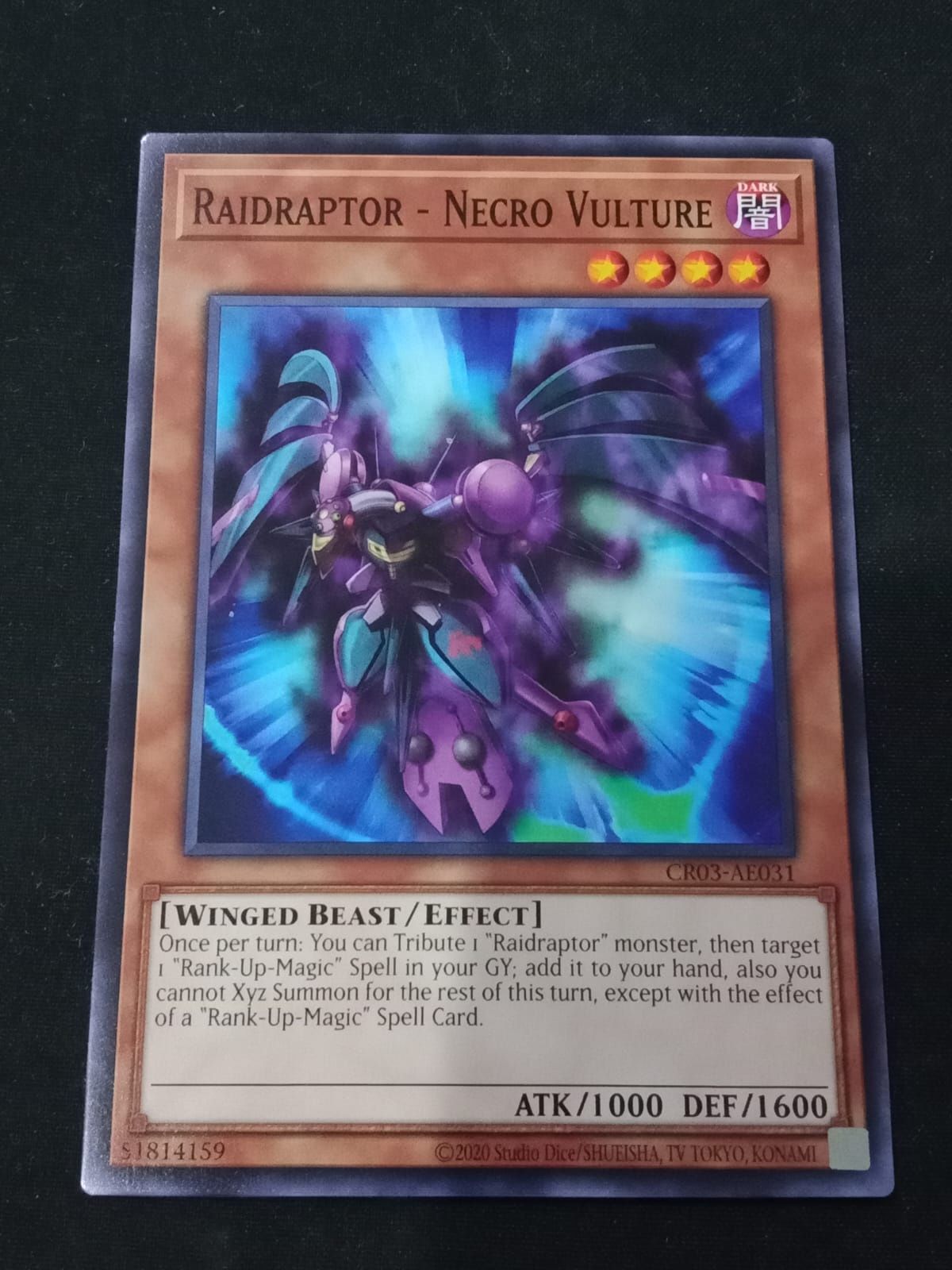CR03-AE031 Raidraptor - Necro Vulture Common
