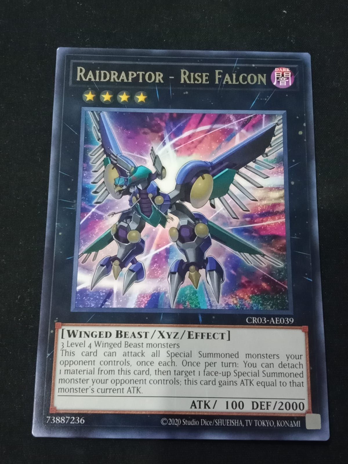 CR03-AE039 Raidraptor - Rise Falcon Rare