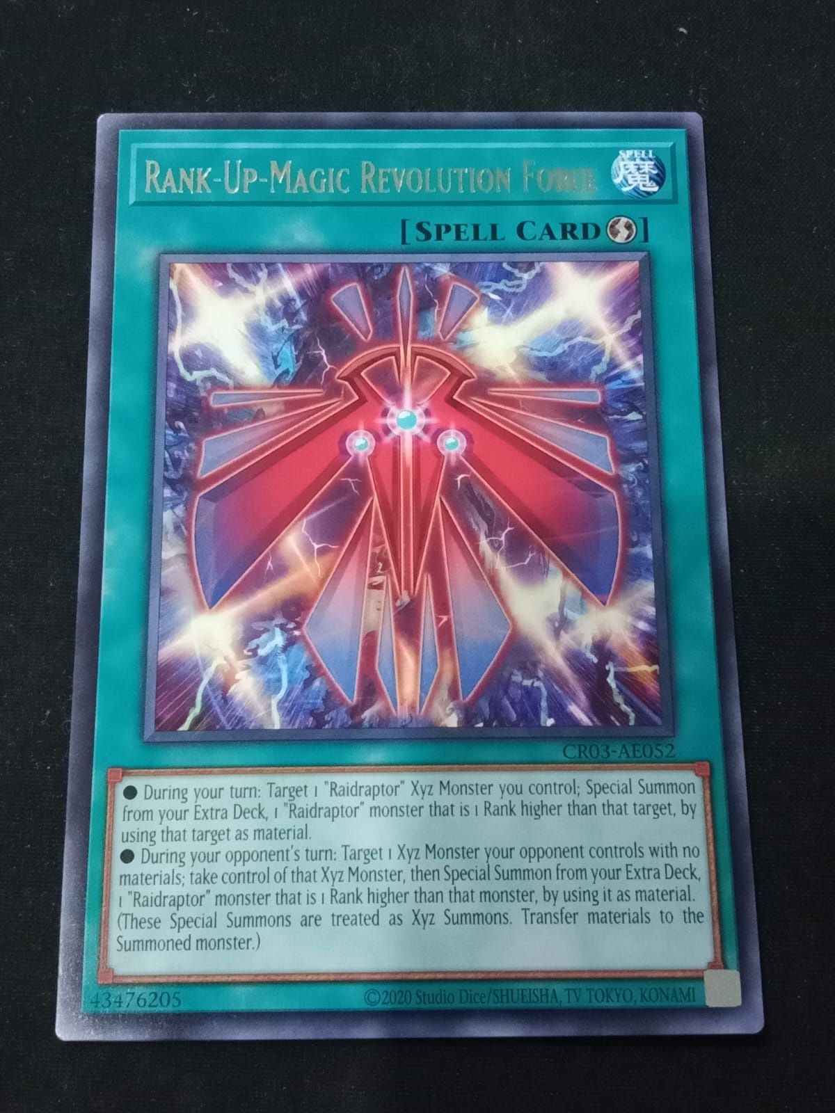 CR03-AE052 Rank-Up-Magic Revolution Force Rare