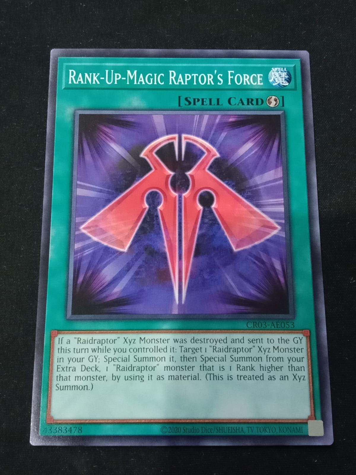 CR03-AE053 Rank-Up-Magic Raptor's Force Common
