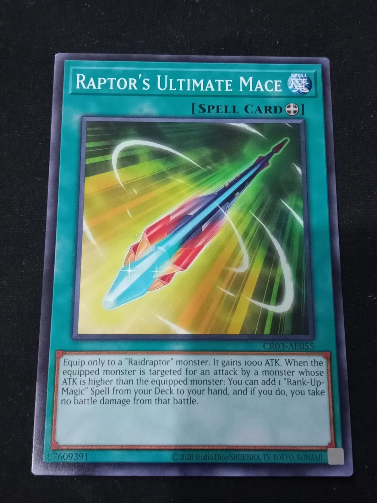 CR03-AE055 Raptor's Ultimate Mace Common