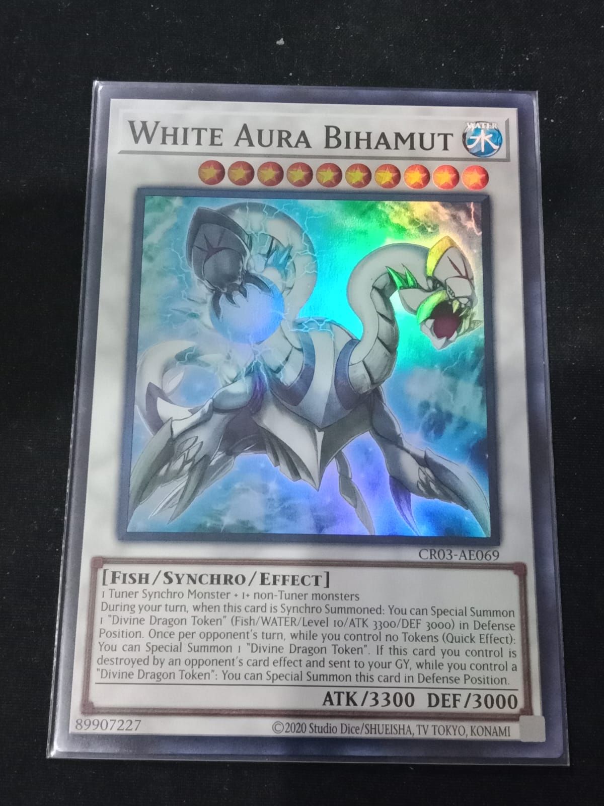 CR03-AE069 White Aura Bihamut Super Rare