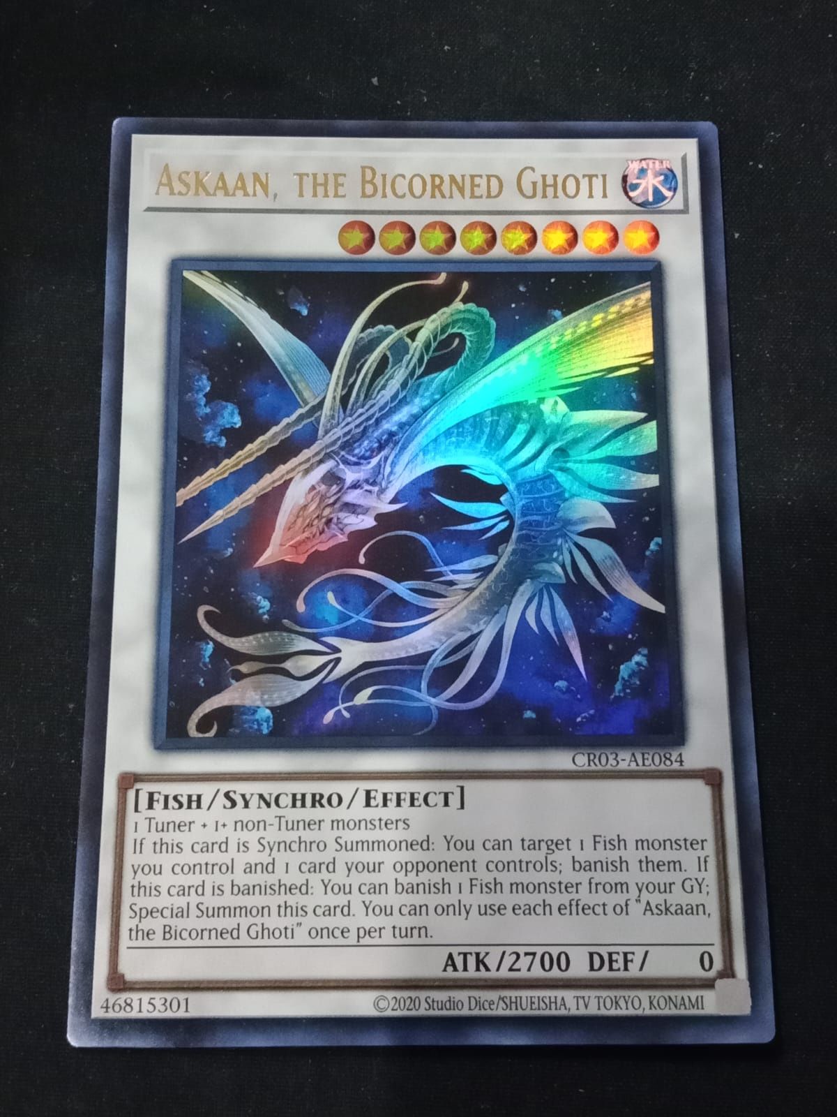 CR03-AE084 Askaan, the Bicorned Ghoti Ultra Rare