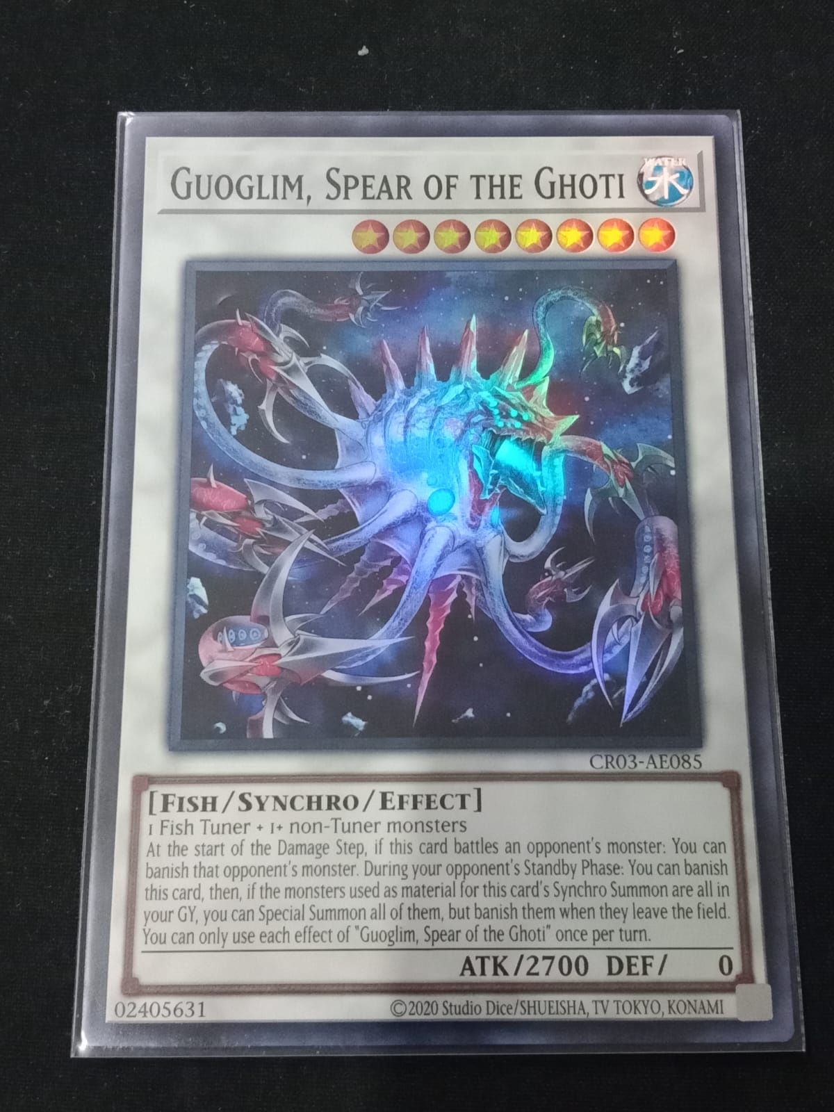 CR03-AE085 Guoglim, Spear of the Ghoti Super Rare