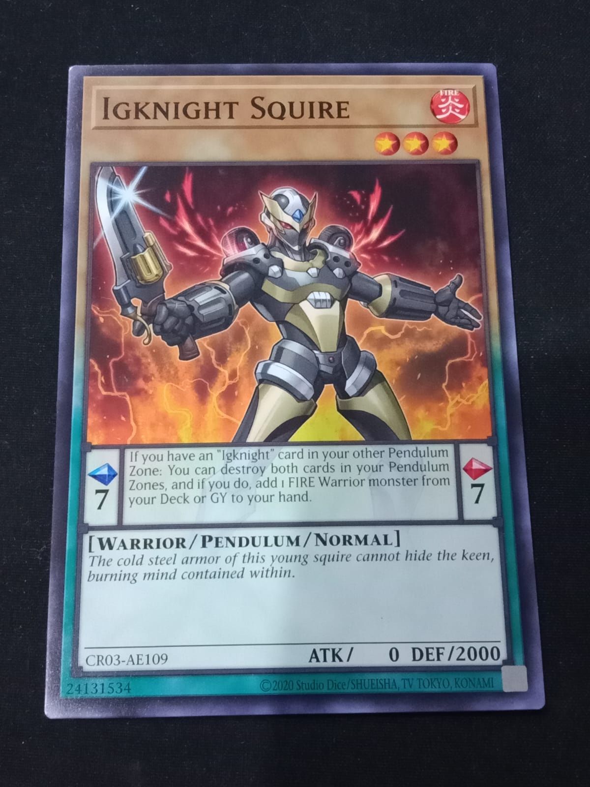 CR03-AE109 Igknight Squire Common