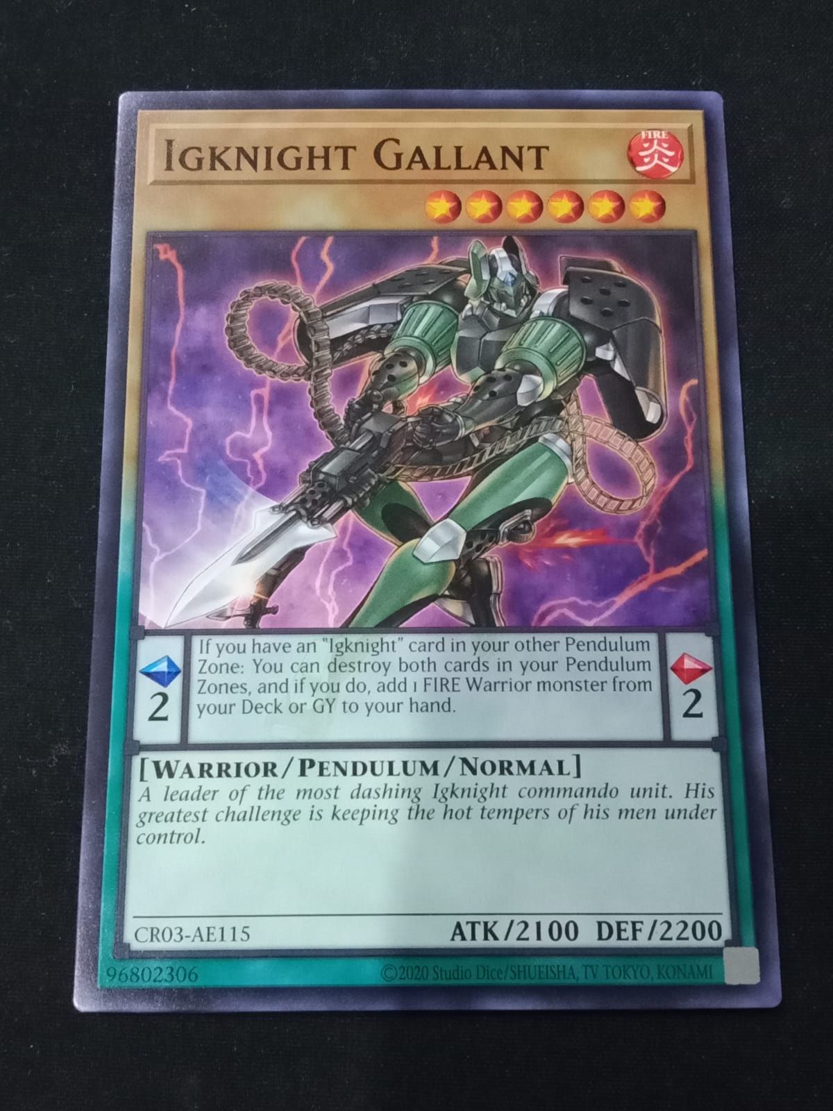 CR03-AE115 Igknight Gallant Common