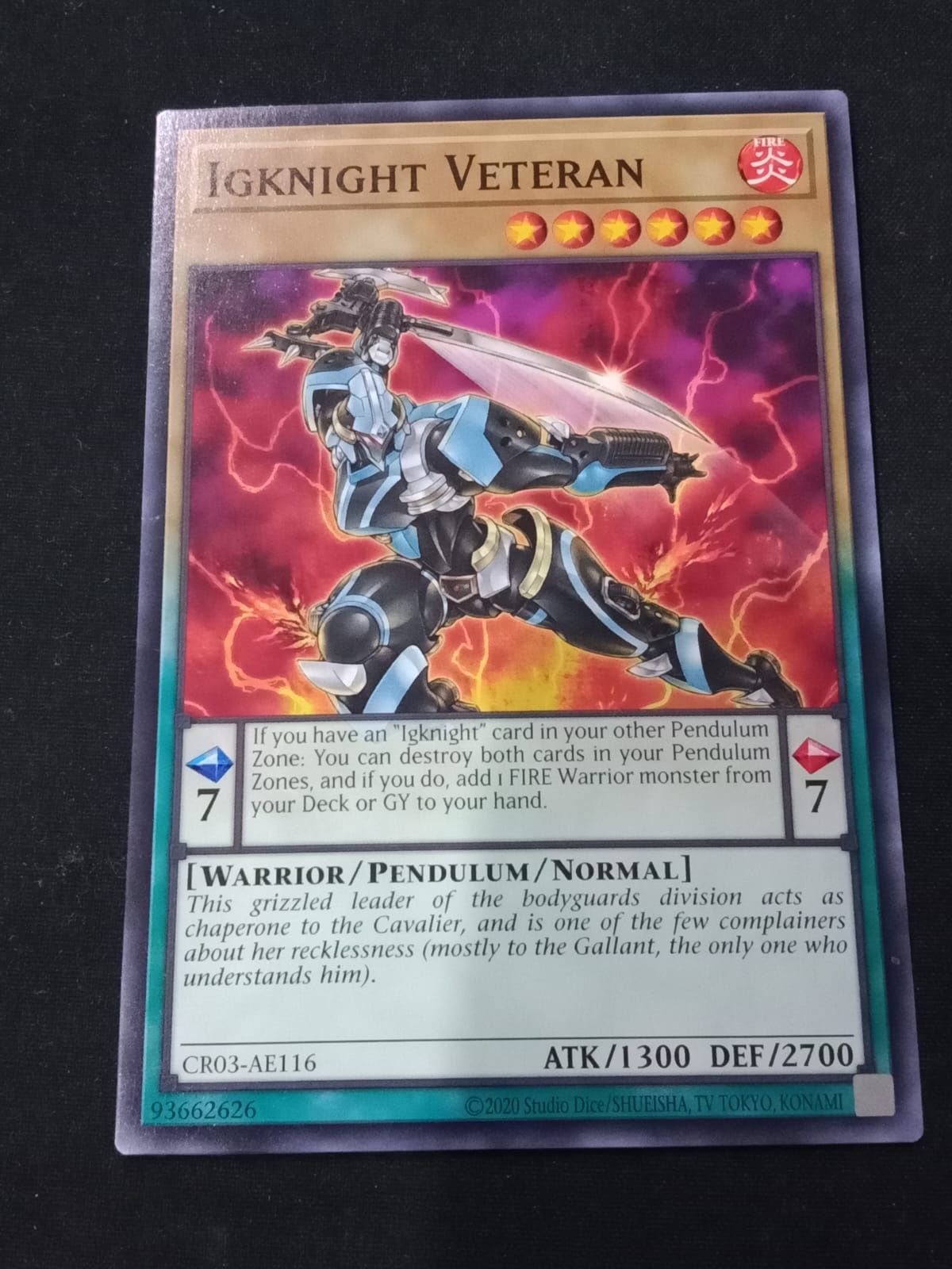 CR03-AE116 Igknight Veteran Common