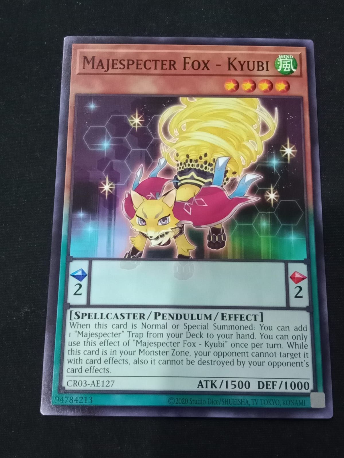 CR03-AE127 Majespecter Fox - Kyubi Common