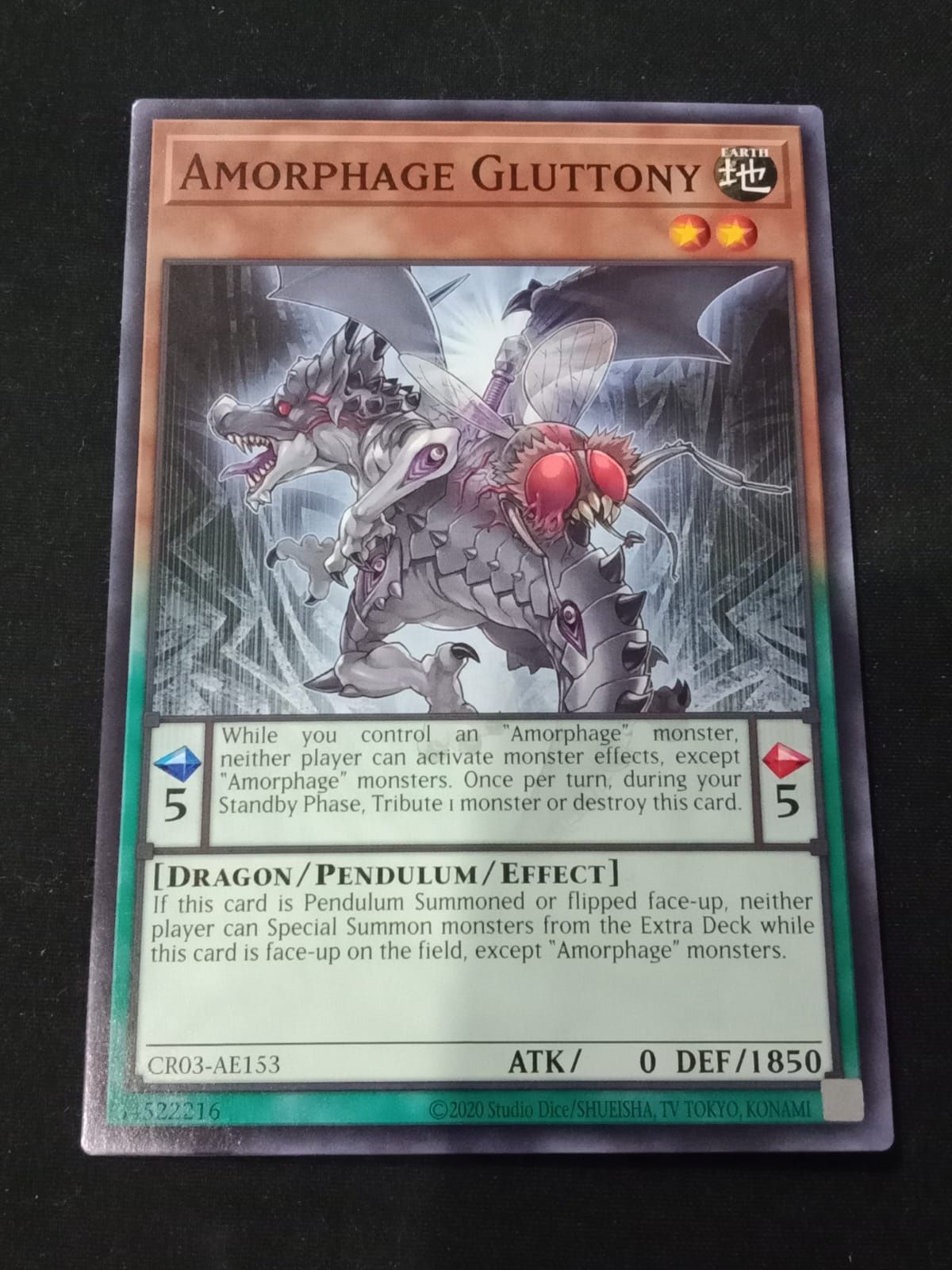 CR03-AE153 Amorphage Gluttony Common