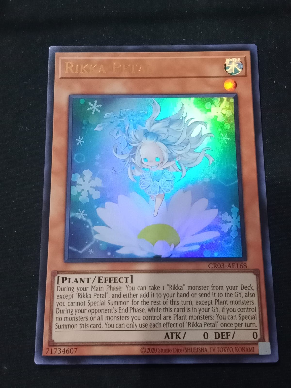 CR03-AE168 Rikka Petal Ultra Rare